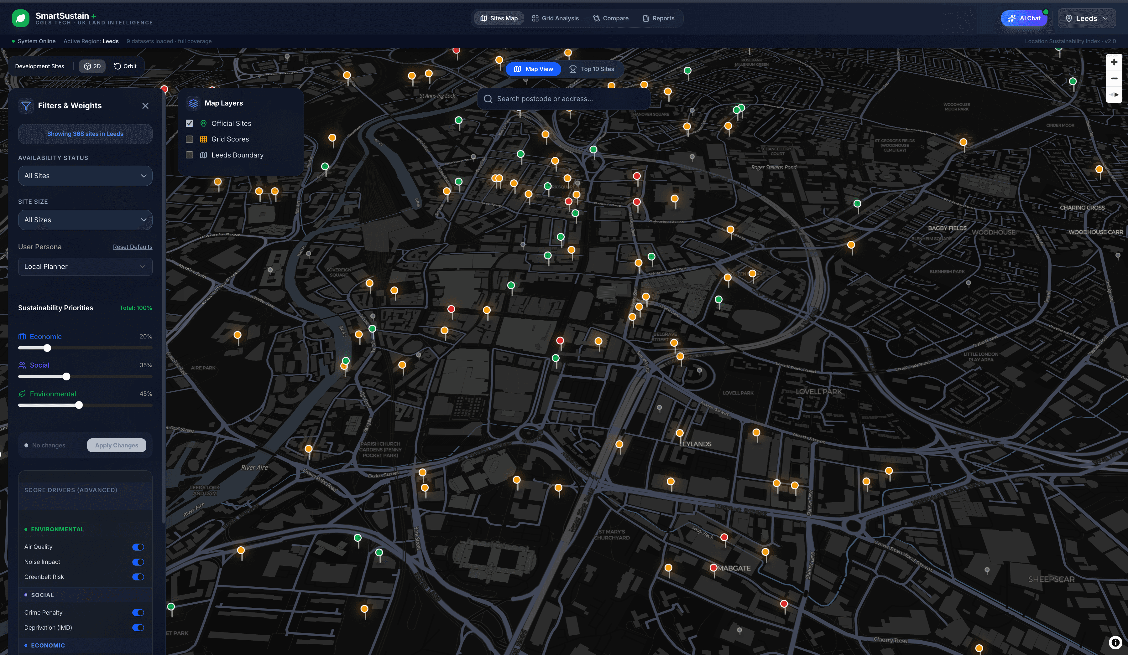 Product Interface Preview